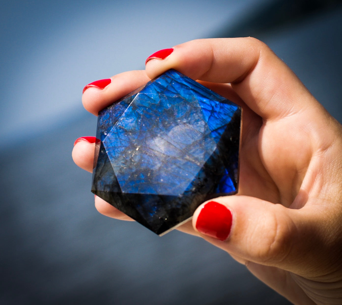 Labradorite Hexagram