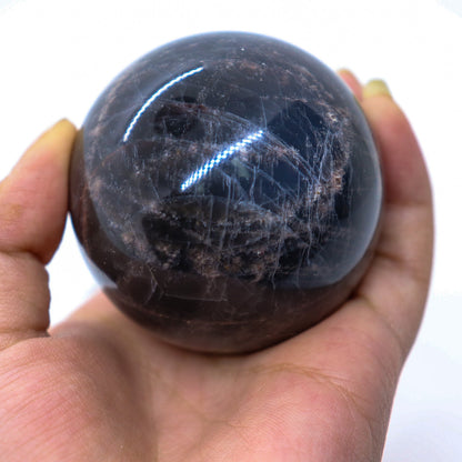Black Moonstone Spheres