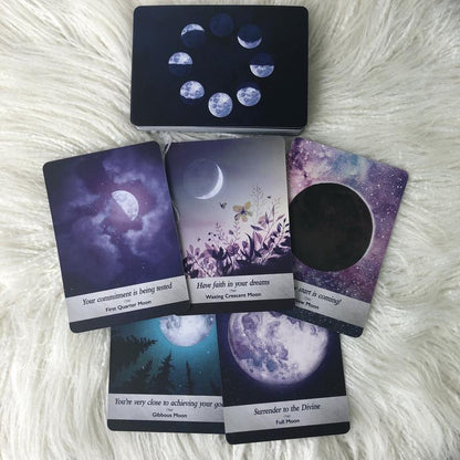 Moonology Oracle Cards: A 44-Card Deck
